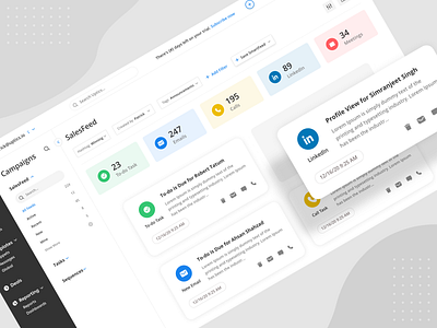 Uptics (Sales Feed Screen) platform design. 3d add task adobe illustrator adobe photoshop adobe xd animation brand design branding clean ui conducting usability testing dribble shot graphic design logo motion graphics prototype research strategy user experience user interface ux management