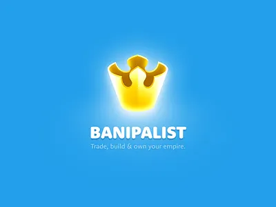 Banipalist Game (Catan) app branding catan crown cute game game logo gamelogo icon illustration lettering logo logotype metaverse mobile mobile app mobile game title ui ux