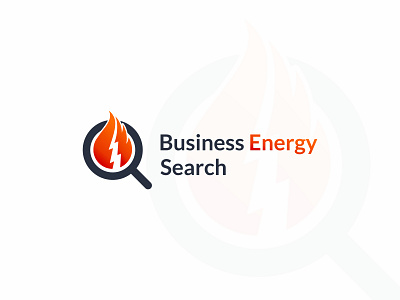 Business Energy Search Logo branding design graphic design illustration logo typography vector