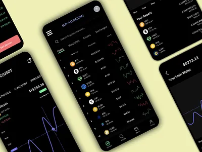 Cryptocurrency exchange app ui design app app design crypto cryptocurrency design ui ui design ux