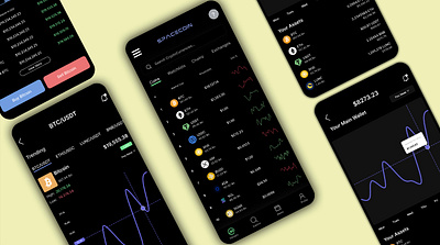 Cryptocurrency exchange app ui design app app design crypto cryptocurrency design ui ui design ux