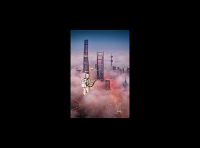 Shanghai outbreak controls epidemic illustrations imagination imagine lenovo realism shanghai