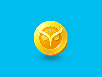 Owl Coin android app coin game graphic icon icon design illustration ios logo mobile mobile app mobile game nft nft game owl ui ux vector