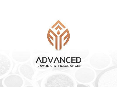 Advanced Flavors & Fragrances Logo branding graphic design illustration logo typography vector