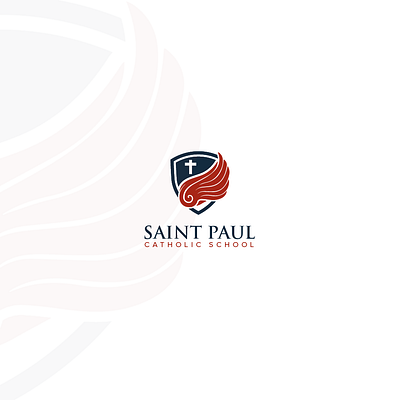 School Logo branding catholic catholic school logo design education logo feather logo illustration logo logo design logo ideas modern owl learning logo owl logo school logo school logo ideas sheild logo vector