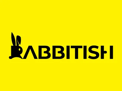 RABBITISH Logo Design branding design graphic design illustration logo logo design modern logo design ui vector website