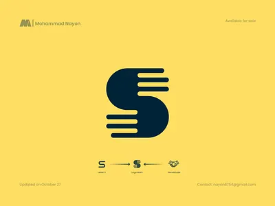 S + Handshake logo mark, Letter S logo for business 2023 logo trend 99 design logo blockchain company brand identity design branding business combination mark creative 99 logo creative logo financial graphic design handshake logo international letter s logo logo design logo trend marketing minimal logo timeless logo visual identity