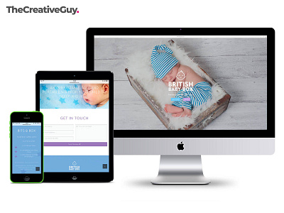 Website Design for British Baby Box