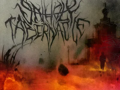 UNHOLY TABERNACLE - LOGOTYPE & COVER album blackletter brutal cover customtype design graphic design heavymetal lettering logo logos logotype metal music slam type