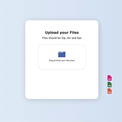 File Uploader animation cards colorful component concept dashboard drag and drop interaction loading mobile app orange uiux upload vector