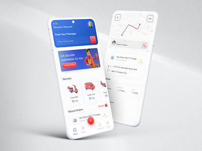 Cargo app design figma ui ux
