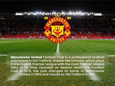 MANCHESTER UNITED (Rebrand Unofficial) animation branding design graphic design illustration logo logo design manchester united rebranding redesign vector