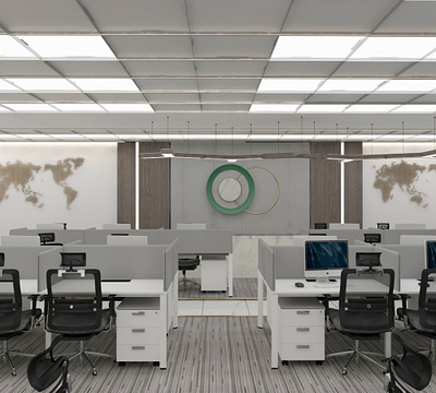 workspace 3d bonyanarchitectural interior workspace