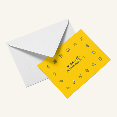 postcard for students branding card dailyui design graphic design illustration logo postcard procreate promotional stuff school sketch students ui ux vector