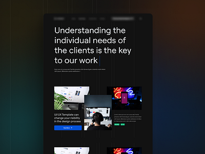 UI Design / ShowCase Landing Page autolayout blog design dribbble figma graphic design landingpage showcase ui ux website