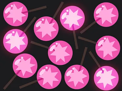 Lollipops for the Vampire Boy 2d cartoon character graphic design halloween illustration lollipop redraw vector