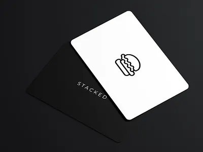 A geometric, minimalistic approach to a burger logo. burger logo food logo geometric burger logo minimal burger logo minimal food logo minimal logo minimal logo design minimalism