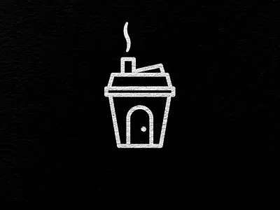 A minimalistic logo design for a coffee shop. café logo coffee cup illustration coffee logo coffee logo design minimal logo minimal logo design minimalism