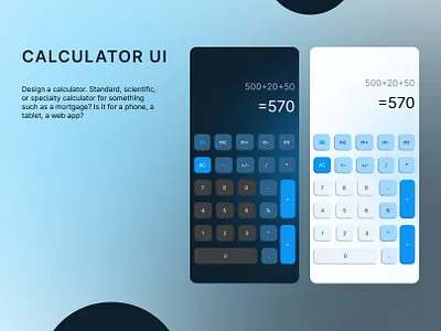 Calculator dailyui ui