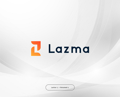 Lazma creative logo design creative monogram logo minimalist logo