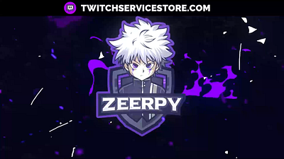 Custom Logo Intro for Twitch #5 animation branding design graphic design illustration logo motion graphics