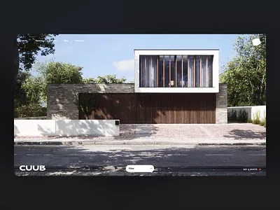 Gallery Filter Interaction agency agency website animated transition animation architectural visualization architecture background video clean design filter full screen imagery gallery interaction interaction design pre loader smooth transition sticky nav studio website transition web design