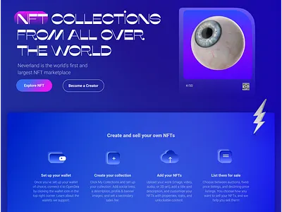 NFT marketplace board2 design illustration ui vector web ілюстрація