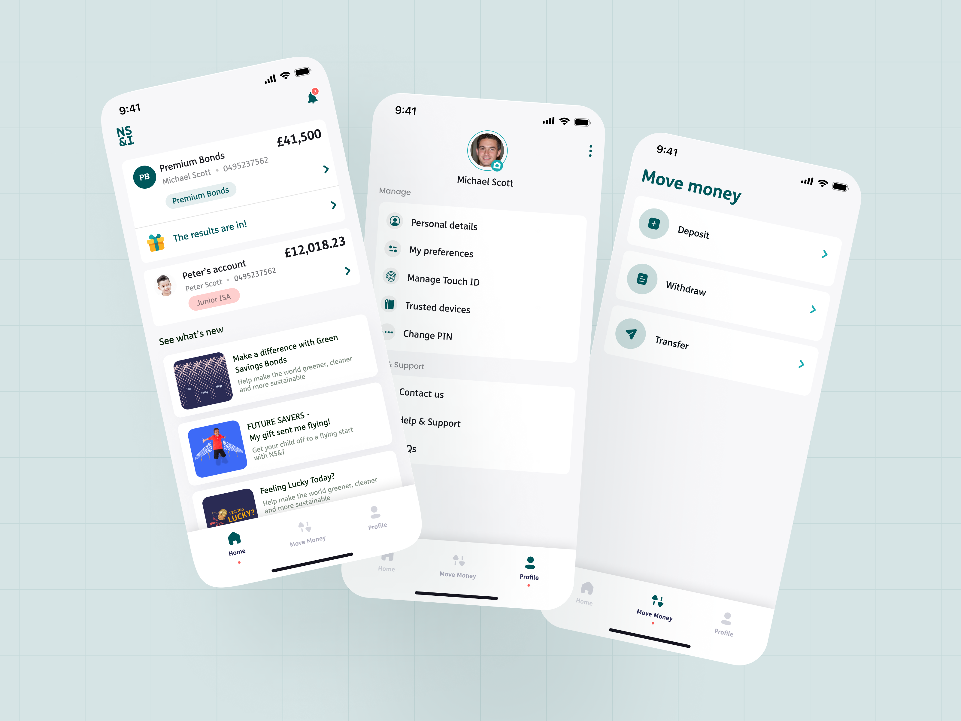 NS&I Bank App Design app app design design finance fintech fintech app investing investment ios app ios app design product design ui uiux ux