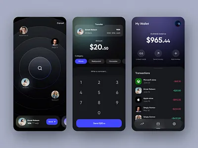 Funda - P2P Fintech Mobile App application design bank bank app banking app finance finance app financial financial app fintech fintech app ios app ios app design mobile app mobile app screens mobileui money transfer app p2p payments peer to peer transactions