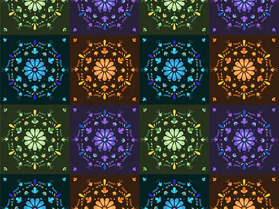 Floral Tile Pattern seamless pattern tile pattern tiles vector