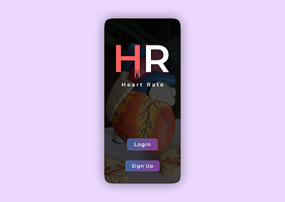 Splash Screen (Daily UI - 093) app dailyui dailyuichallenge design figma heart ios mobile rate screen splash ui