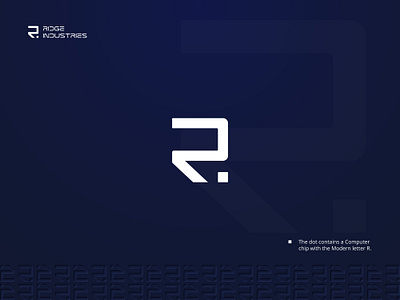 Modern Industry Based logo with Letter R brand identity design brand logo design service graphic designer letter r logo design modern logo r r logo xodio
