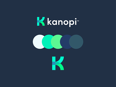 Kanopi application branding design interface logo logo design ui ui design ux ux design website