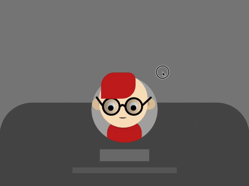 Rive | Head portrait animation (actual record) animation gif portrait rive ui