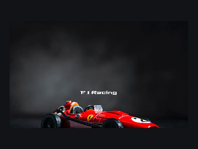 F1 Racing Web Page animation design f1 racing formula 1 racing ui user experience web page