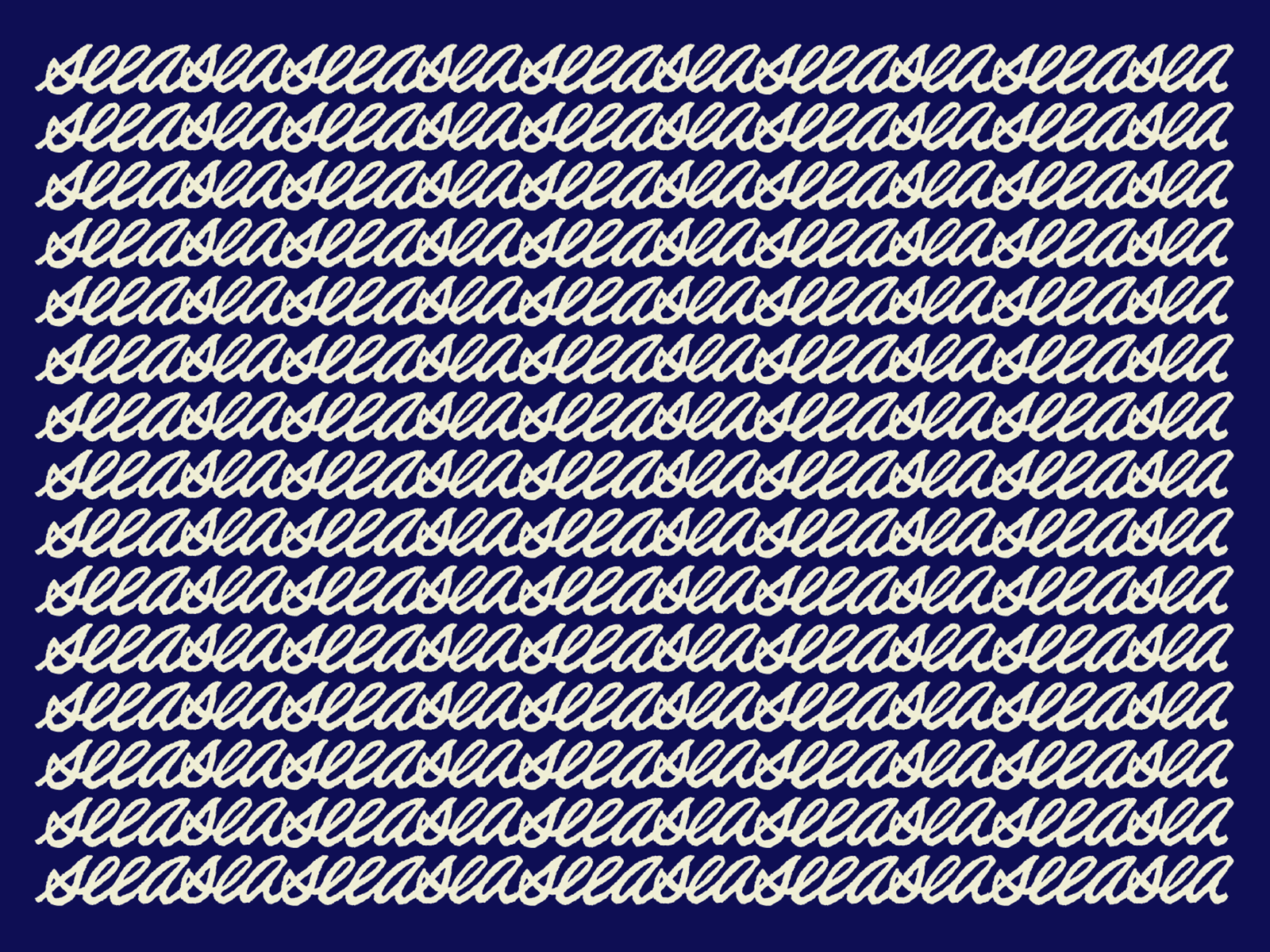 see_a_sea animated calligraphy custom design flow fun graphic lettering pattern script sea sea-a-sea surf type unique vibes