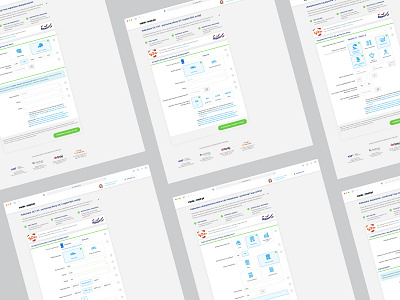 rankomat - insurance forms mix forms insurance interface ui ui design ux website