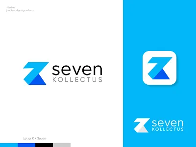 modern logo design abstract logo app icon awesome logo brand development brand identity branding creative logo creative logo mark ecommerce logo logo design logo designer logos modern logo monogram numeric logo seven startup logo symbol vector logo