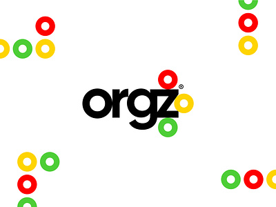 Orgz Consultation Company Logo Design brand identity branding clean colour company consultation design flat icon logo mark minimal minimalist modern organization shape simple symbol vector wordmark