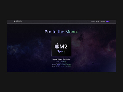 Apple Macbook Website 3d animation apple branding design gradient graphic design hero design illustration logo mac m1 pro motion graphics typography ui ux vector webdesign website design