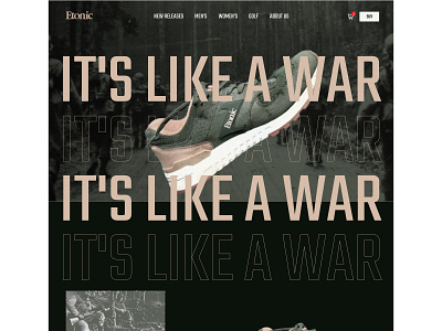 Classic Etonic Website animation branding design graphic design hero design illustration logo motion graphics shoes typography ui ux vector webdesign