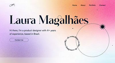 Portfolio animation blur branding colors design dribbble gradient home iridescent portfolio shapes texture ui ux vector web design webflow