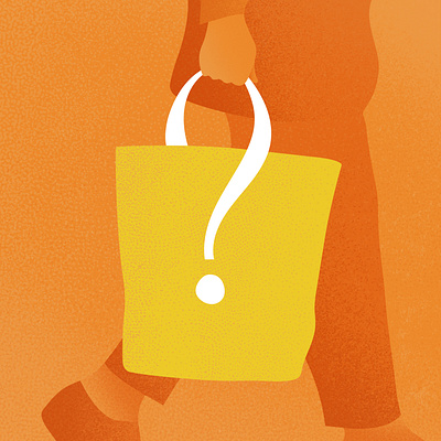 Why? bag buy design editorial illustration marketing question shop simon sinek textures what why