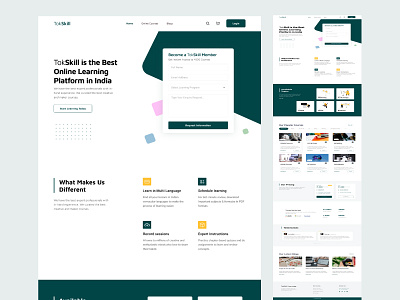 TokSkill Web Redesign