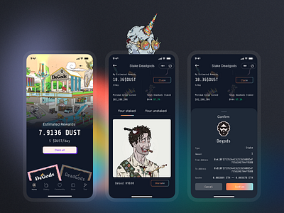DoGods #002 blockchain crypto design encryption finance ui design web design web3