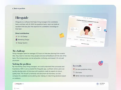 Portfolio animation blur branding case design dribbble graphic design illustration motion graphics page portfolio product designer ui uiux designer ux web design