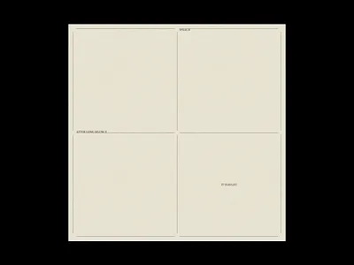 "After Long Silence" art contemporary design geometry graphic design illustration minimal minimalism monochrome photoshop plakat poster poster art poster design print screen print simple type typography zine