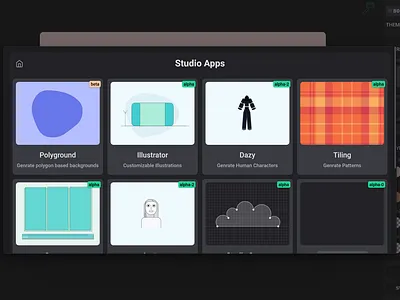 Studio Square Apps, Getting Started 2d art branding design graphic design icons illustration logo no code poster typography ui ux vector web