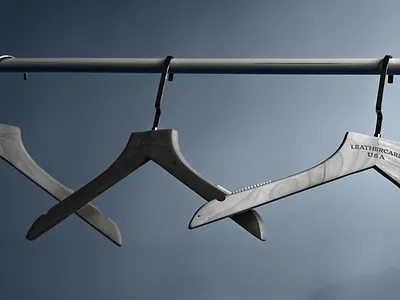 Leather Care USA Hangers dry cleaners dry cleaning hanger hangers leather leathercare leathercare usa logo display logo mockup mockup photoshop wordmark wordmark mockup