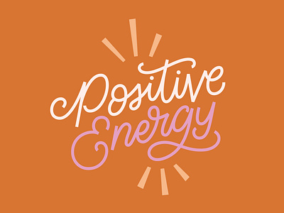 Lettering for The Happy Planner illustration lettering